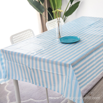 Outdoor PE plastic Table cloth